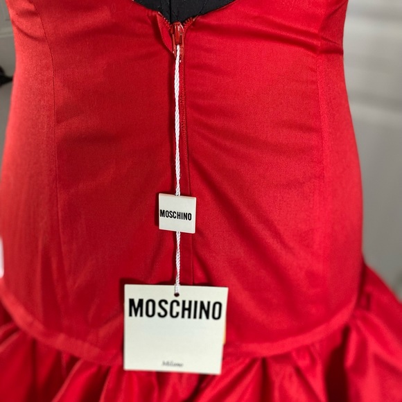 NWT Moschino Deadstock Ruffle Dress - Picture 5 of 10
